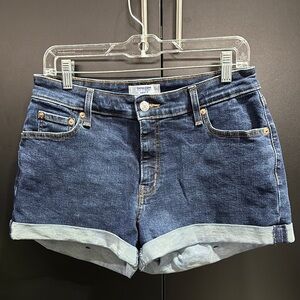 Levi’s Denizen High Rise,cuffed, five pocket,belt loop, stretch 2.5” rise,jeans